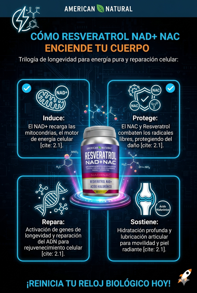 RESVERATROL NAD+NAC