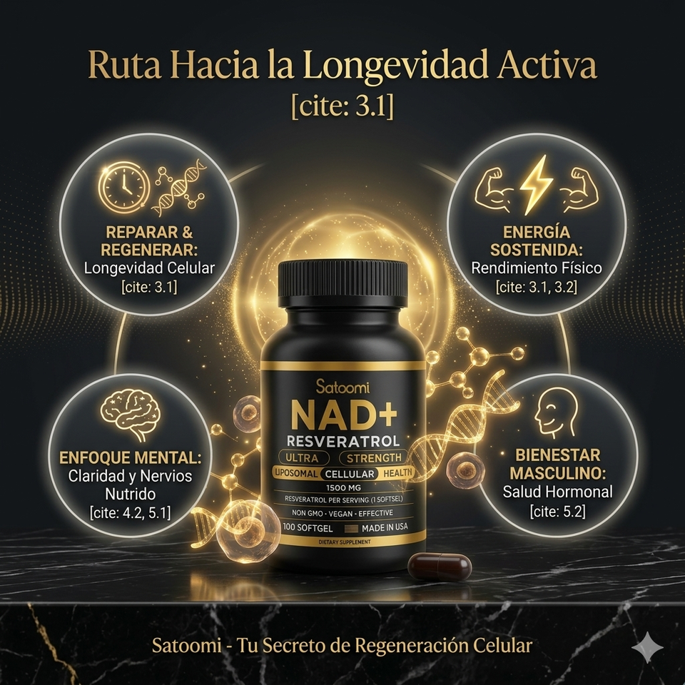 NAD + RESVERATROL NEGRO