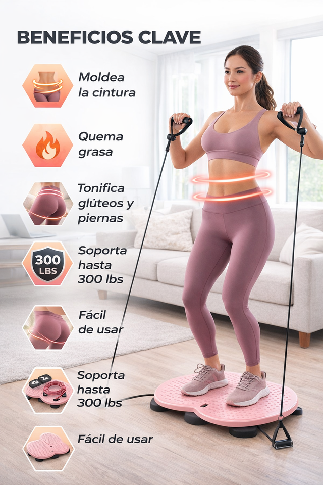 Twister Cintura HOTWAVE 🔄 - Máquina de moldeo de cintura 300 lbs